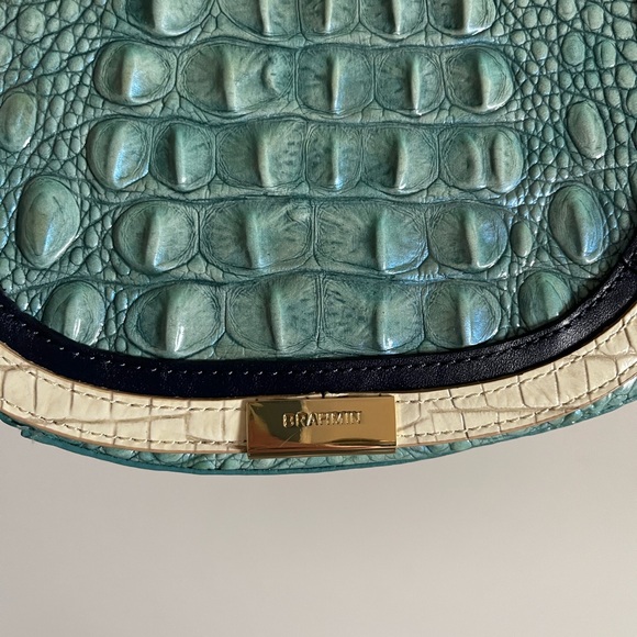 Brahmin Teal Crossbody Bag - Picture 4 of 6